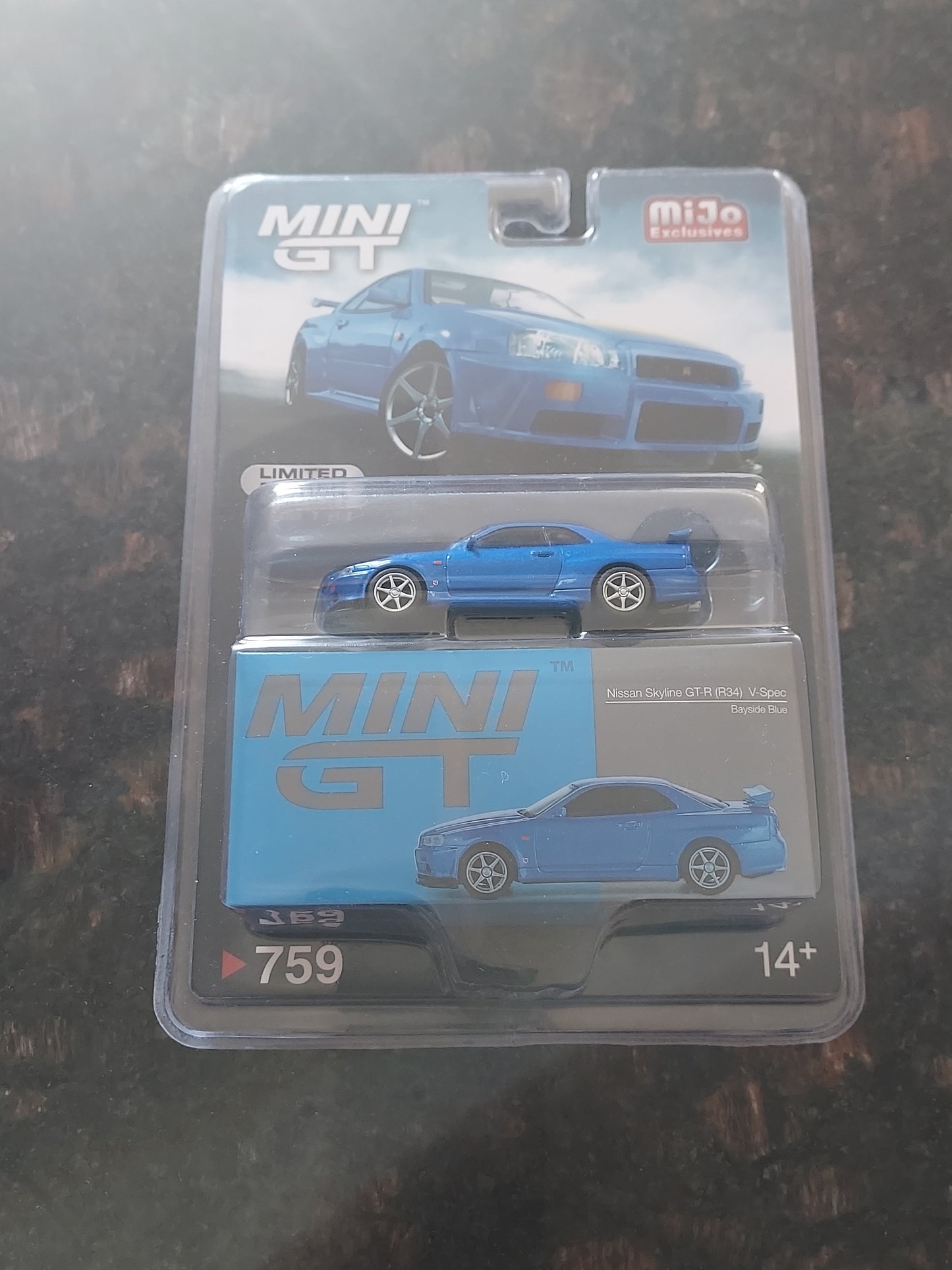 Mini GT Nissan Skyline GT-R R34 V-Spec