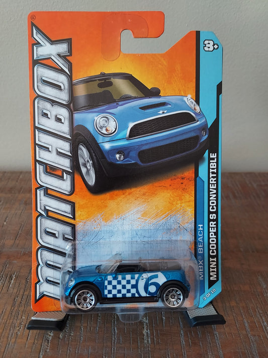 Matchbox MBX BEACH Mini Cooper S Convertible