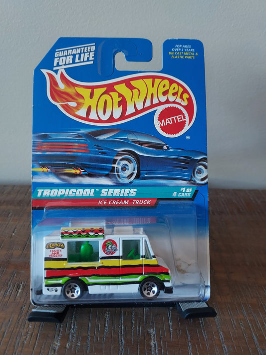 Hotwheels 1998 Tropicool Series Ice Cream Truck