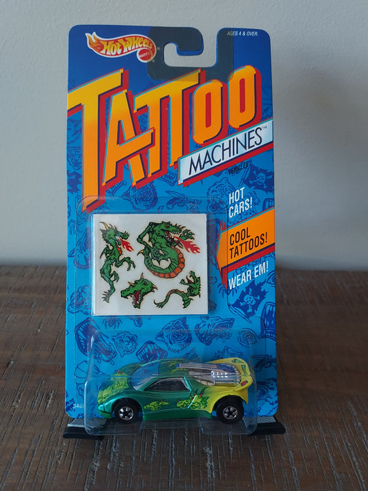 Hotwheels Tattoo Machines 1992 Dragon