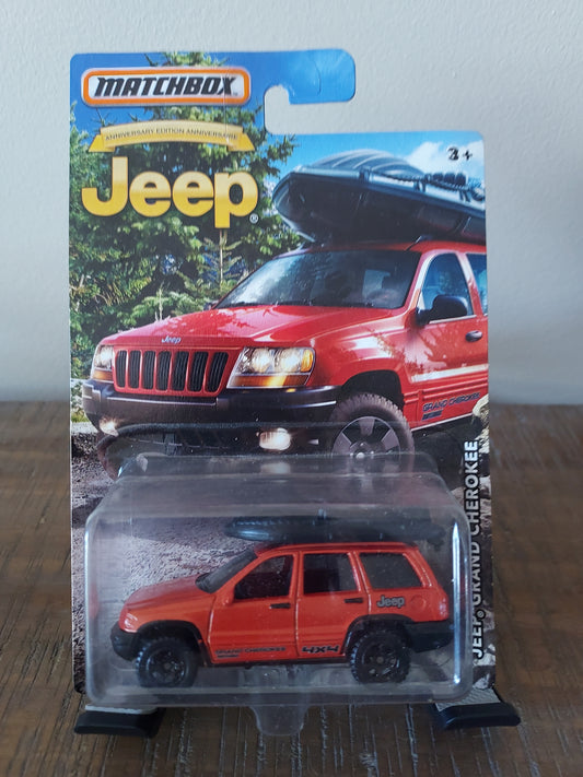 Matchbox Anniversary Edition Jeep Grand Cherokee