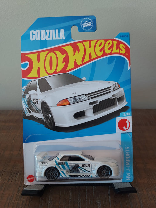 Hotwheels Godzilla Nissan Skyline R32
