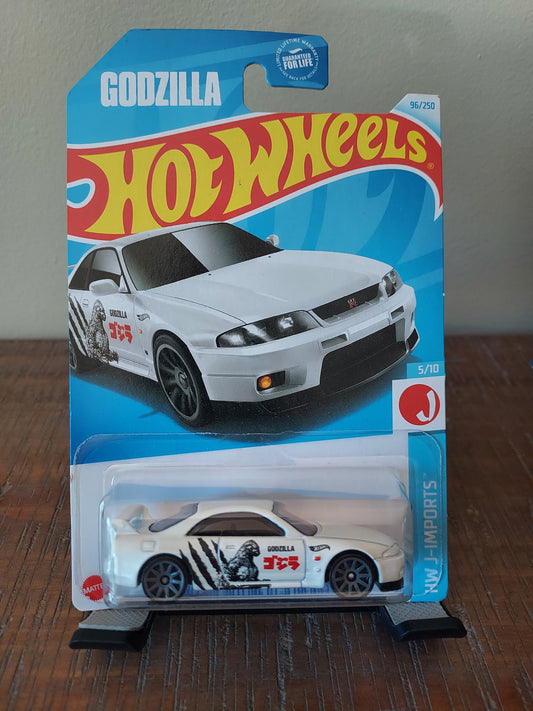 Hotwheels Godzilla Nissan Skyline R33