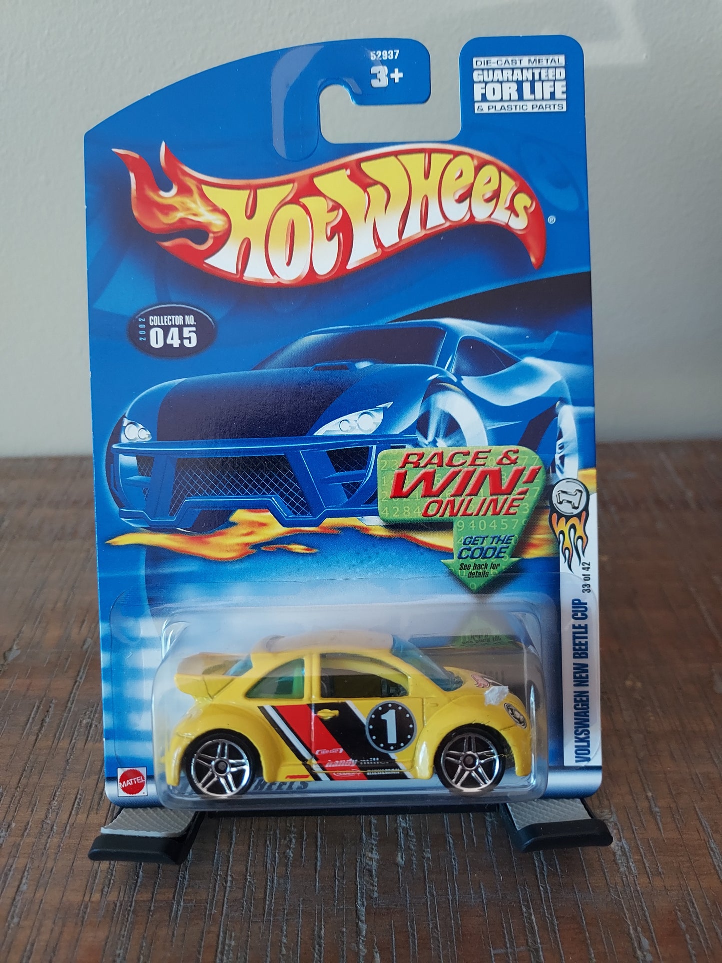 Hotwheels 2002 First Editions VW New Beetle