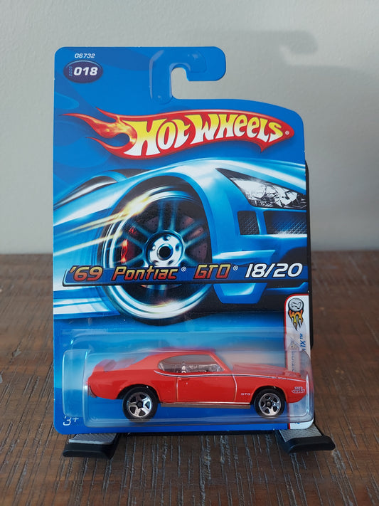 Hotwheels 2005 First Editions '69 Pontiac GTO