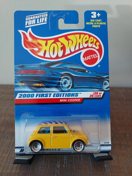 Hotwheels 2000 First Editions Mini Cooper