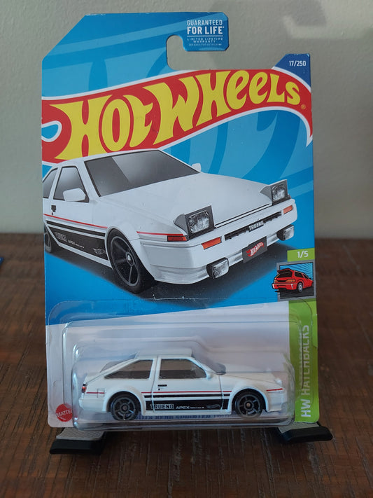 Hotwheels Toyota AE86 Sprinter Trueno