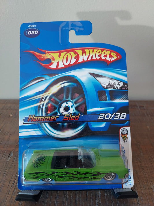 Hotwheels 2006 First Editions Series 'Hammer Sled'