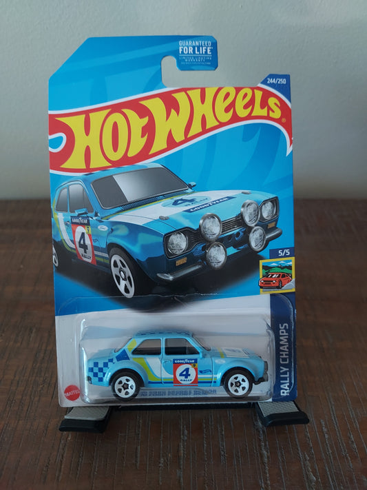 Hotwheels '70 Ford Escort RS1600