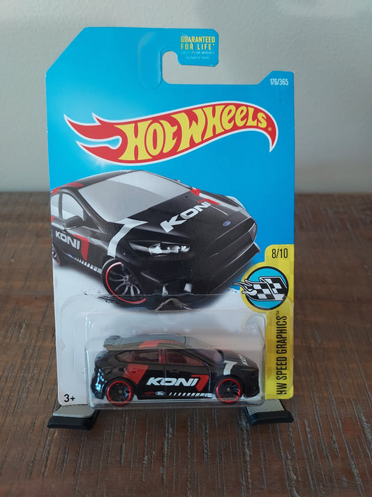 Hotwheels 2017 Speed Graphics Ford Focus RS