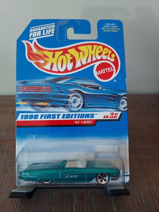 Hotwheels 1998 First Editions '63 T-Bird