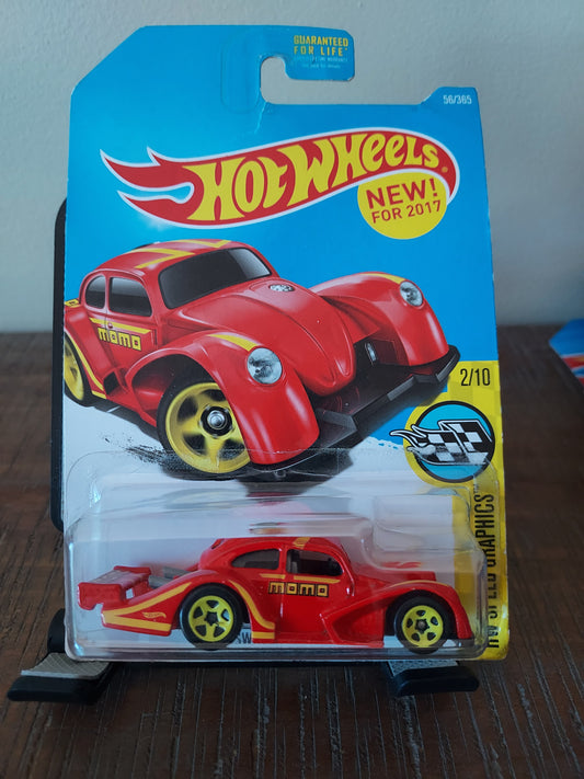 Hotwheels 2017 Speed Graphics Edition 'MOMO' VW Kafer Racer
