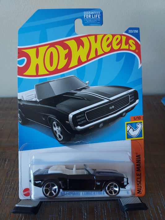 Hotwheels '69 Camaro Convertible