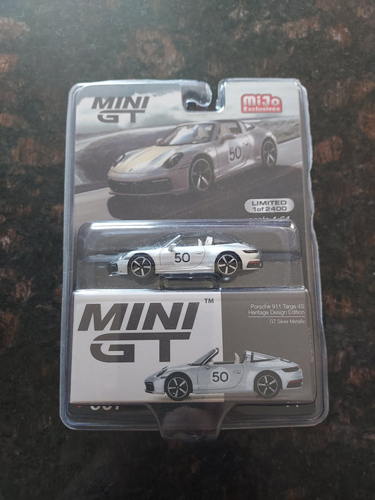 Mini GT Porsche 911 Targe 4S Heritage Design Edition
