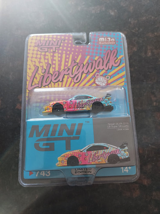 Mini GT Nissan Silvia S15 LB-Super Silhouette