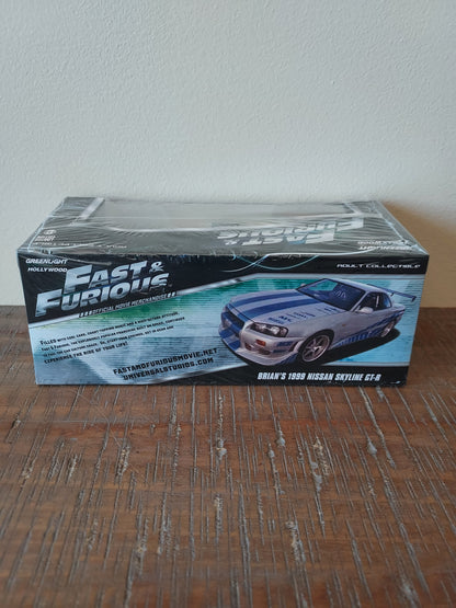 Greenlight 1:43 Fast & Furious Brian's 1999 Nissan Skyline GT-R