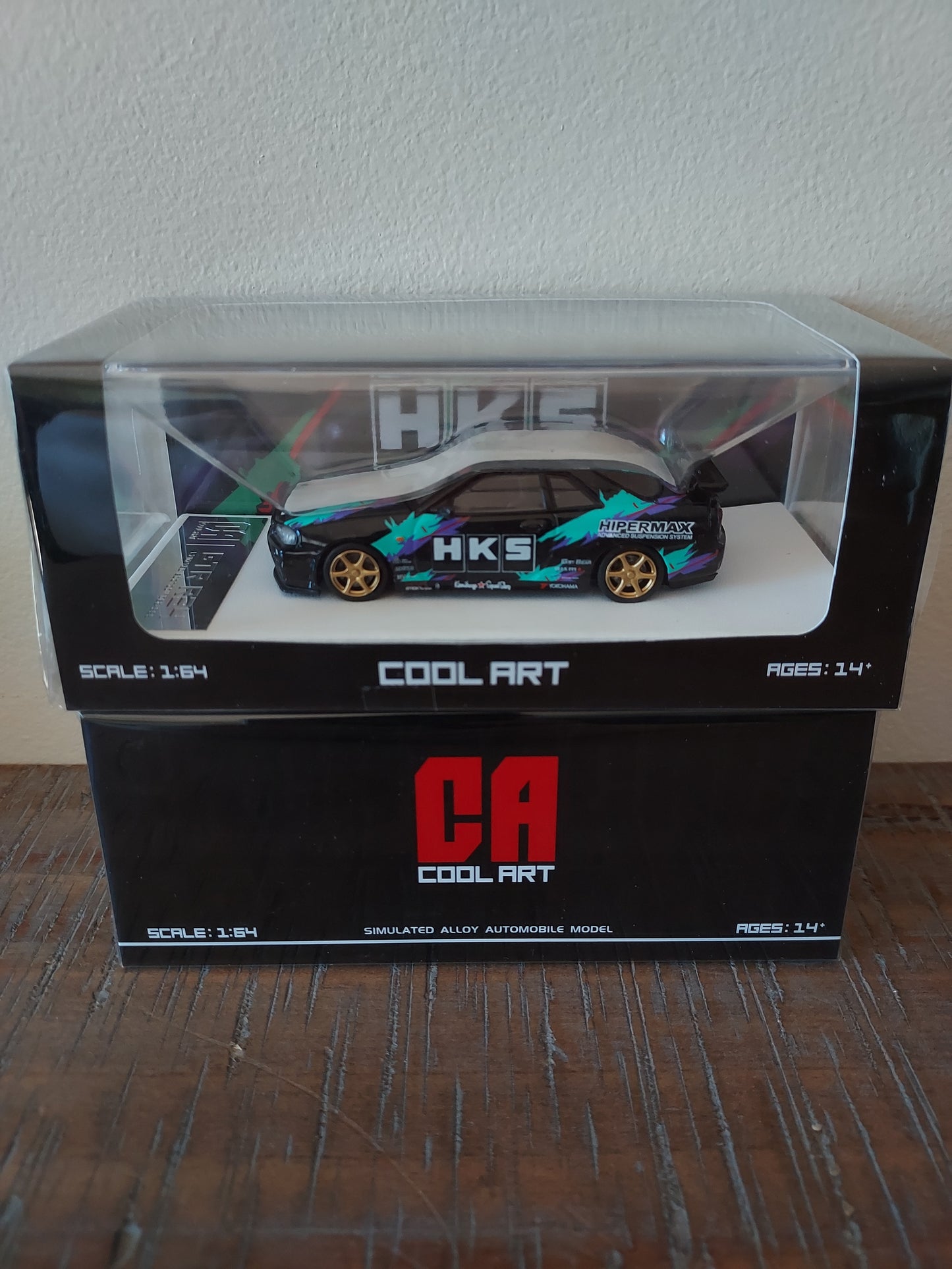 Cool Art Nissan Skyline GT-R R34 HKS