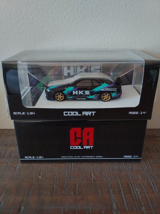 Cool Art Nissan Skyline GT-R R34 HKS
