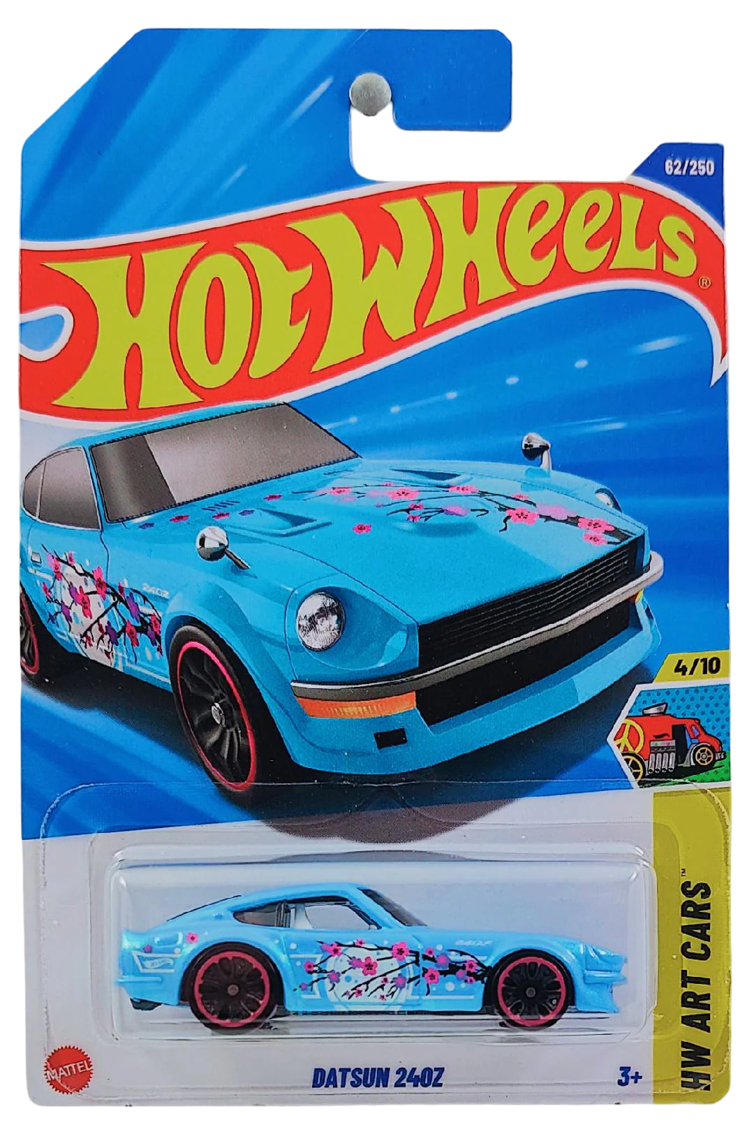 Hot Wheels Blue Datsun 240Z