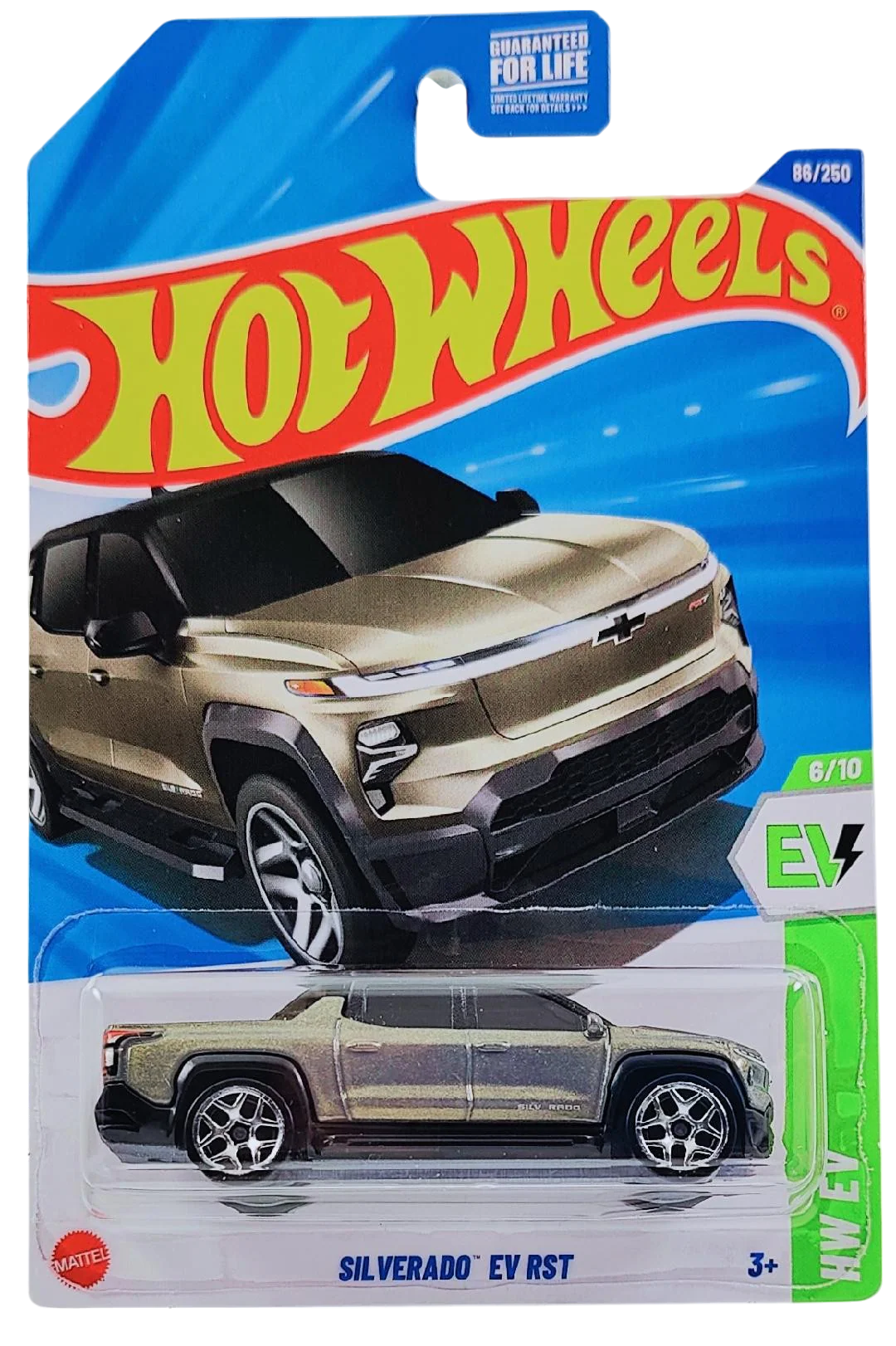 Hot Wheels Silverado EV RST 'Dollar Tree Exclusive'