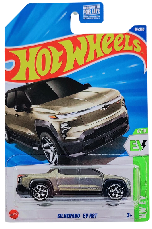 Hot Wheels Silverado EV RST 'Dollar Tree Exclusive'
