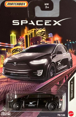 Matchbox SpaceX Tesla Model X Crew Transport