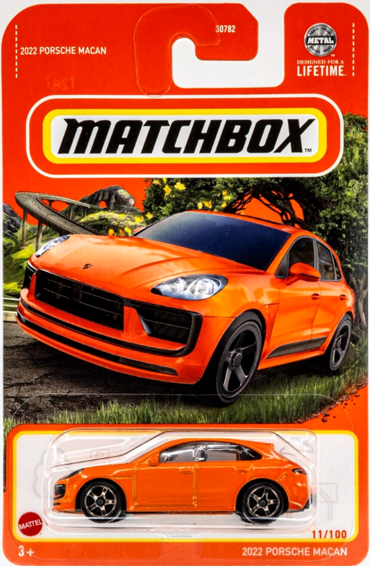 Matchbox Porsche Macan Orange