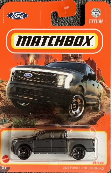 Matchbox Ford F-150 Lightning Black