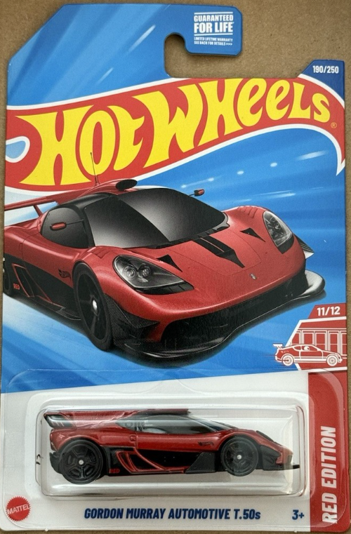 Hot Wheels Gordon Murray Automotive T.50s 'Red Edition'