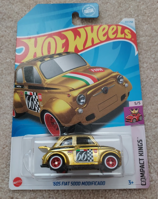 Hot Wheels STH '60s Fiat 500D Modificado