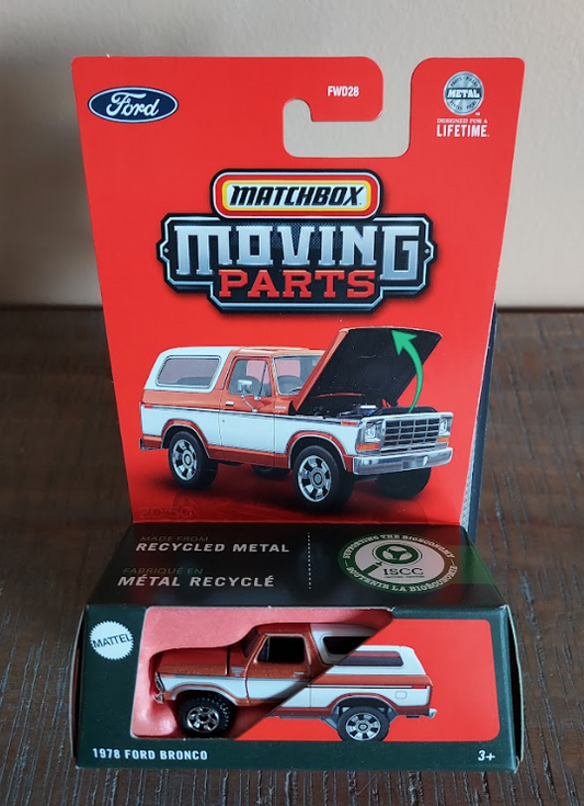 Matchbox Moving Parts 1978 Ford Bronco