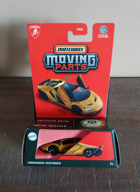 Matchbox Moving Parts Lamborghini Centenario