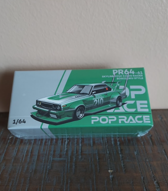 PopRace Skyline C210 "Bosozoku Style" Green